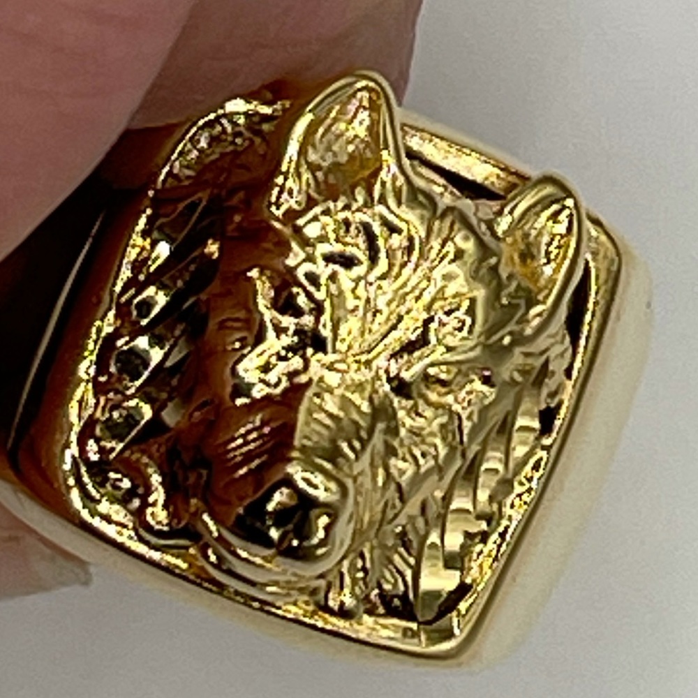 Dog/Wolf Head Ring (#15)